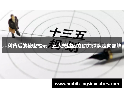 胜利背后的秘密揭示：五大关键因素助力球队走向巅峰