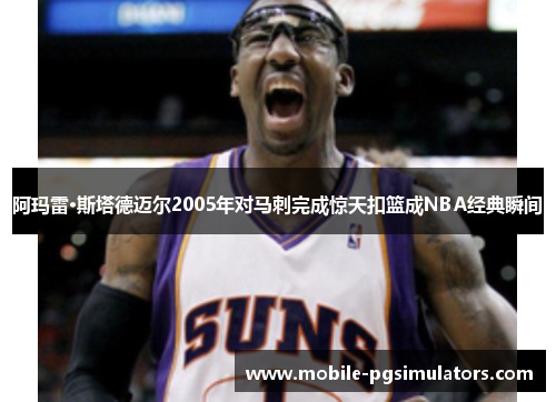 阿玛雷·斯塔德迈尔2005年对马刺完成惊天扣篮成NBA经典瞬间