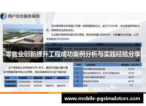 零售业创新提升工程成功案例分析与实践经验分享