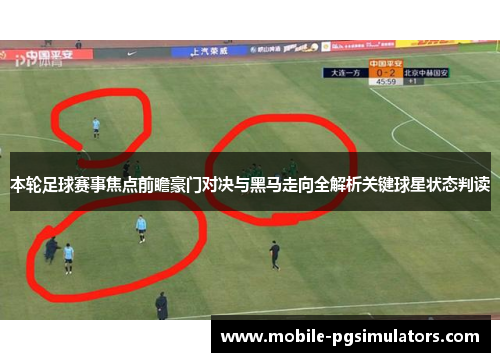 本轮足球赛事焦点前瞻豪门对决与黑马走向全解析关键球星状态判读